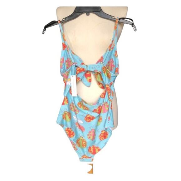 ModCloth x Marisol Muro NWT Whimsical Retro Chic Siena One-Piece Swimsuit Medium - Picture 7 of 15